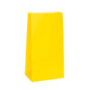 Pack of 12 Sunflower Yellow Paper Party Bags