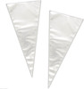 Pack of 25 Clear Large Cone Cellophane Bags