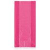 Pack of 30 Hot Pink Cellophane Bags