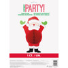 Ho Ho Ho Santa Honeycomb Hanging Decoration, 14"