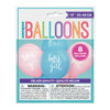 Pack of 8 Boy or Girl Gender Reveal 12" Latex Balloons