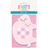 Pack of 8 Pink Floral Elephant Invitations - Baby Shower Celebration