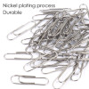 Tub of 150 Nickel Paper Clips 28mm