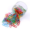 Tub of 120 Vinyl Coated Paper Clips 28mm
