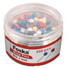 Tub of 300 Assorted Colour Map Pins 5mm