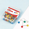 Pack of 100 Assorted Colour Map Pins 5mm