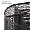 9 Compartment Wire Mesh Desktop Organiser