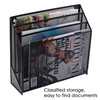 Wire Mesh Magazine Holder with Hanging Holes