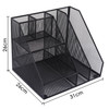 Multiple Compartment Office Mesh Desk Organiser