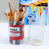 Drum of 25 Assorted Artist Brush Set