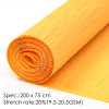 Pack of 10 Orange Crepe Paper 50 x 200cm