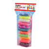 Pack of 12 Colourful Intelligent DIY Educational Plasticine Clay Foamy Mouldable Granulado 10g