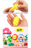 Pack of 12 Colourful Intelligent DIY Educational Plasticine Clay Foamy Mouldable Granulado 10g