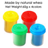 Pack of 4 Assorted Colour Play Dough 60g