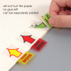 Pack of 100 "Sign Here" Sticky Index
