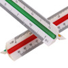Plastic Triangular Scale Ruler 30cm 