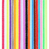 Pack of 100 Assorted Colour Chenille Stem Pipe Cleaners 0.6 x 30cm