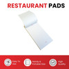 Pack of 10 63mm x 127mm Plain White Numbered Service Pads