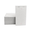 Pack of 10 76mm x 140mm Plain White Numbered Service Pads