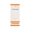 Pack of 10 63mm x 152mm Assorted Coloured Strip Restaurant Service Pads