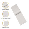 Pack of 10 95mm x 165mm Plain White Numbered Service Pads