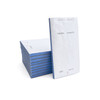 Pack of 10 76mm x 140mm Plain White Duplicate NCR Service Pads