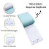 Pack of 10 95mm x 165mm White Duplicate NCR Carbonless Restaurants Service Pads