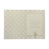 Traditional Champagne Gold and Silver Design Anniversary Card