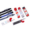 12 Tubes of 0.5mm Mechanical Pencil HB Black Lead Refills