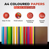 Pack of 100 A4 Grey Coloured Paper 75gsm Sheets
