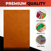 Pack of 10 A4 Red Coloured Felt 180gsm Sheets