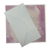 With Love and Warm Wishes Purple & Pink Mother's Day Card