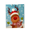 Cute Reindeer Medium Christmas Bag