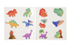 6 Pieces Dinosaur Tattoos