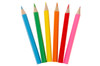 12 Pack of 6 Pieces Emotion Face Colored Pencils 9cm