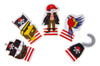 Pack of 72 Pirate Finger Puppet Toys