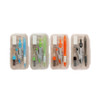 Pack of 12 Compass Divider with Pen Ruler Math Sets