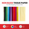 Pack of 30 Assorted Coloured Acid Free 50 x 70cm Tissue Paper Sheets