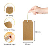 Pack of 20 Coloured Strung Tags 60 x 120mm