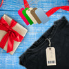 Pack of 30 Assorted Colour Luggage Strung Tags 75 x 135mm
