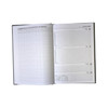Janrax 2025-2026 A5 Day Per Page Black Academic Diary