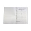 Janrax 2025-2026 A4 Week to View Burgundy Academic Diary