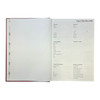 Janrax 2026 A4 Day Per Page Blue Desk Diary