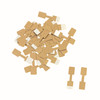 Pack of 500 Kraft Jewellery Tags 10x38mm