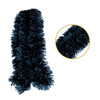 2m Christmas Chunky Navy Blue Tinsel