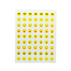 Pack of 315 Smile Face 8mm Self Adhesive Labels
