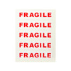 Pack of 35 Fragile Self Adhesive Labels by Janrax Pack of 35 Fragile Self Adhesive Labels by Janrax