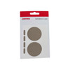 Pack of 6 Silver Foil Company Seals Labels 50mm Pack of 6 Silver Foil Company Seals Labels 50mm