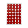 Pack of 420 Red Smile Face 24mm Self-Adhesive Labels