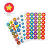 Pack of 420 Motivational Assorted Merit Award Face 24mm Self-Adhesive Labels